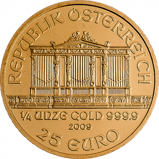 Wiener Philharmoniker 1/4 Unze Gold